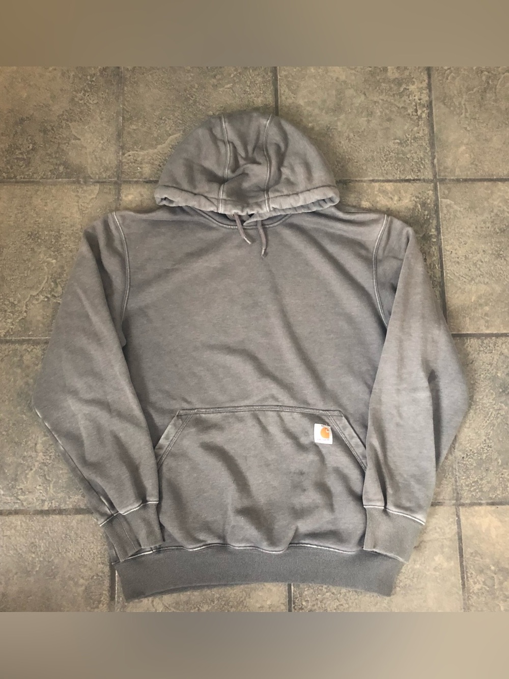Men’s Grey Carhartt Hoodie Size Men’s Medium